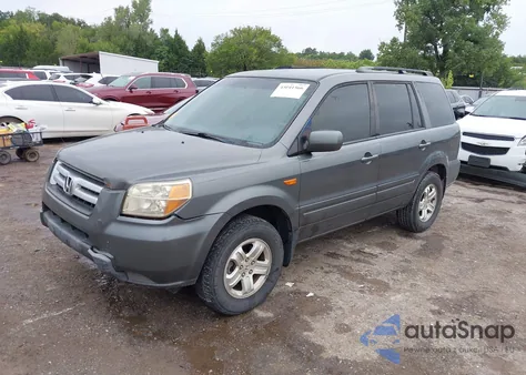 2008 Honda Pilot Vp из США, поврежденный, VIN 5FNYF28238B029721